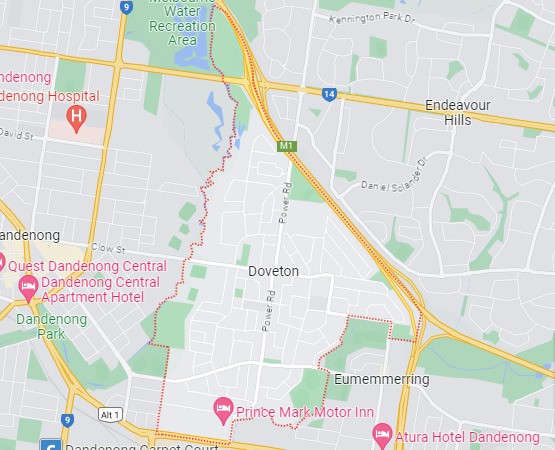 Doveton map area